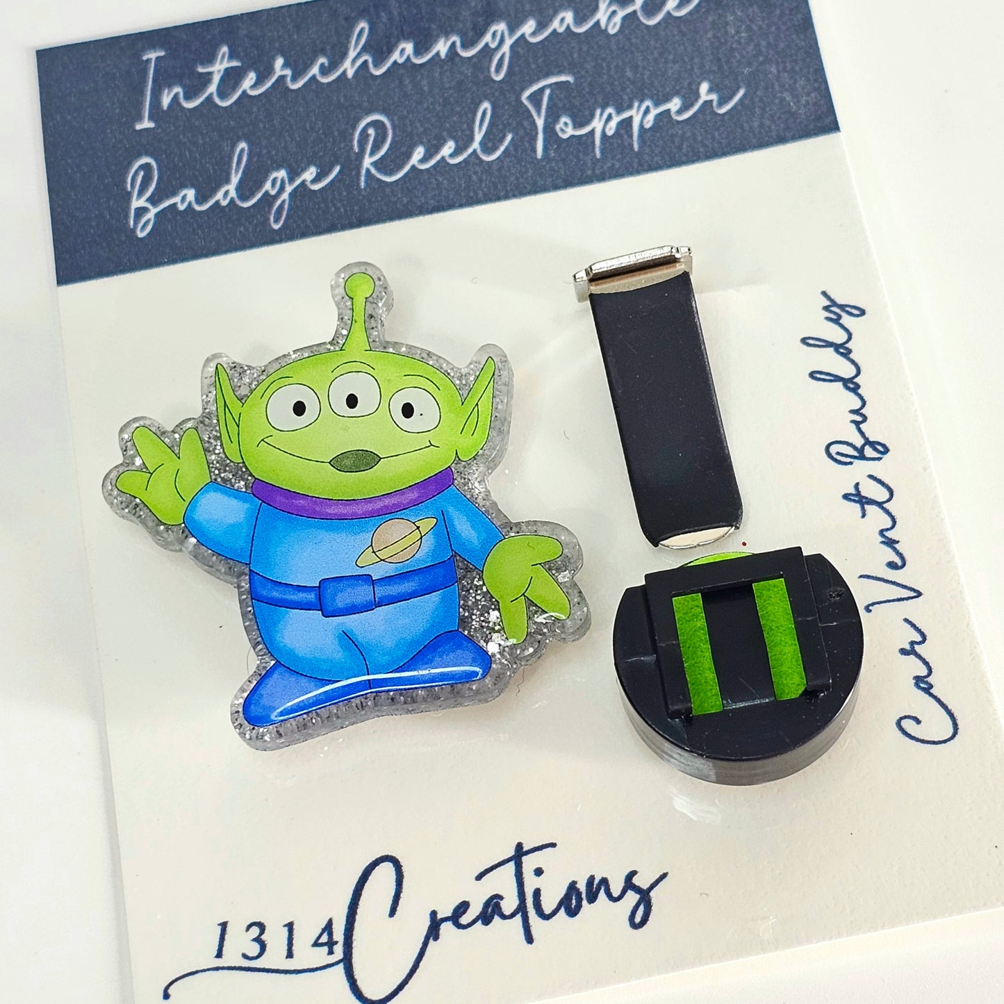 Vibrant Vibes Beaded Badge Reel - Interchangeable Badge Reel Clip - Cute ID Holder For Work