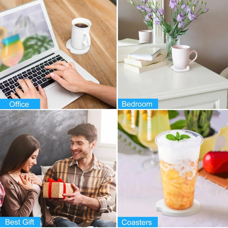 Best Dad Ever Coasters - Stroller Cup Holder Coasters For Dad - Vehicle Decor For Him