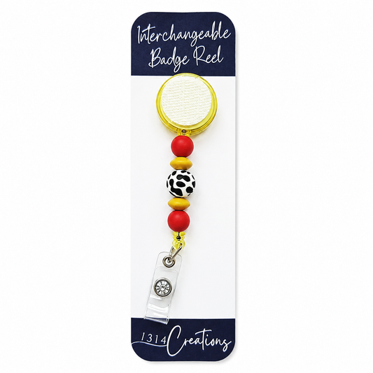 You’ve Got a Friend in Moo | Interchangeable Badge Reel