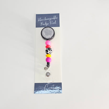 Cute Cowgirl Badge Reel Topper /  Cute Cartoon Car Vent Clip / Interchangeable Badge Reel For Work