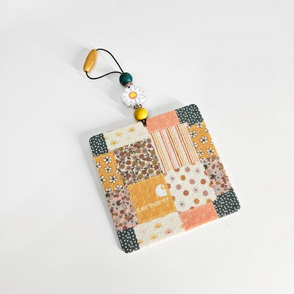 Patchwork Paradise Air Freshener - Outdoor Themed Small Spaces Hanging Diffuser