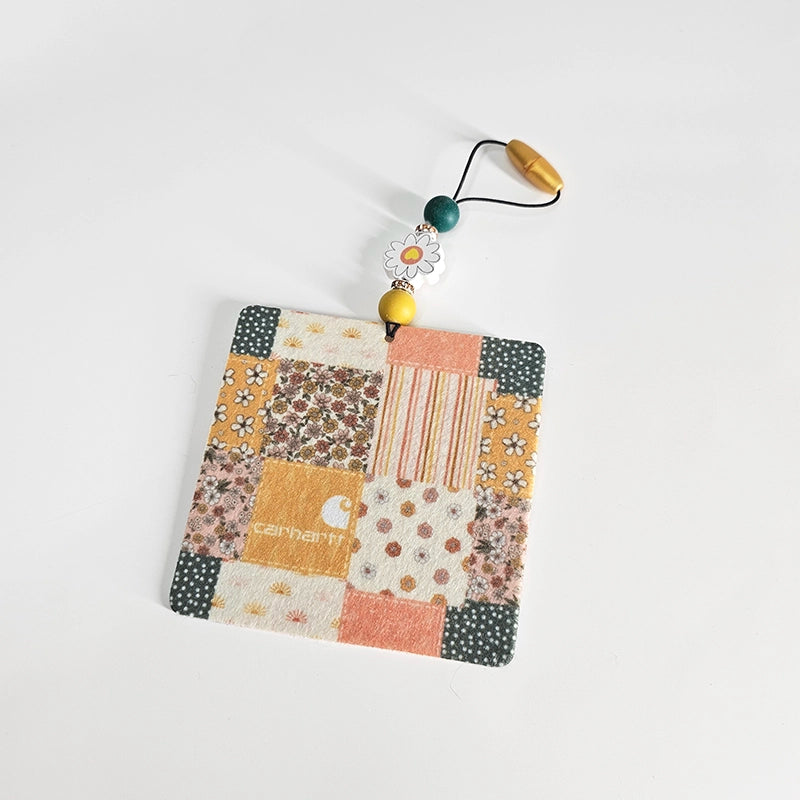 Patchwork Paradise Air Freshener - Outdoor Themed Small Spaces Hanging Diffuser