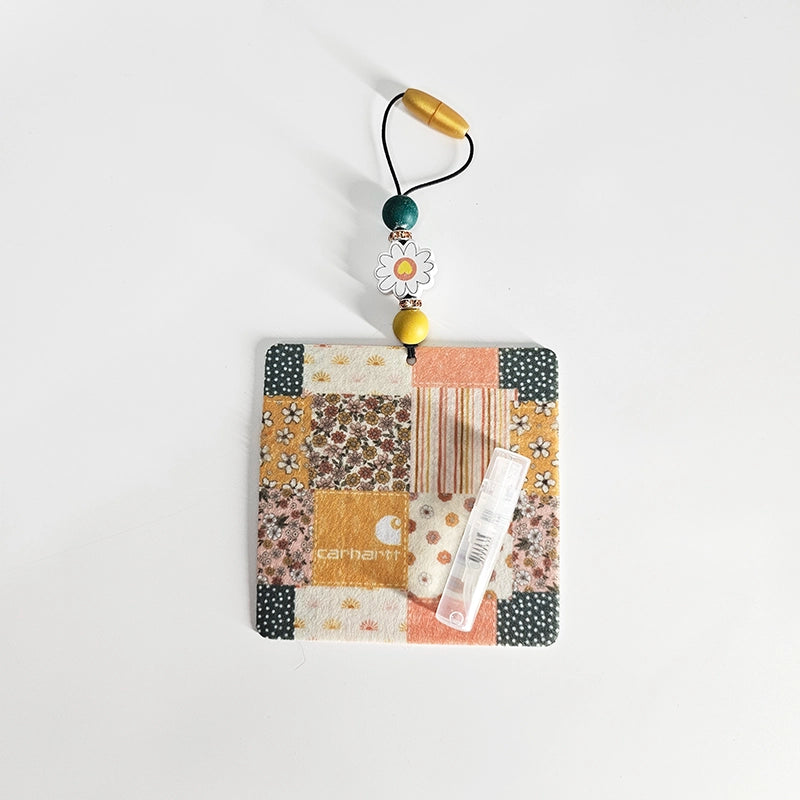 Patchwork Paradise Air Freshener - Outdoor Themed Small Spaces Hanging Diffuser