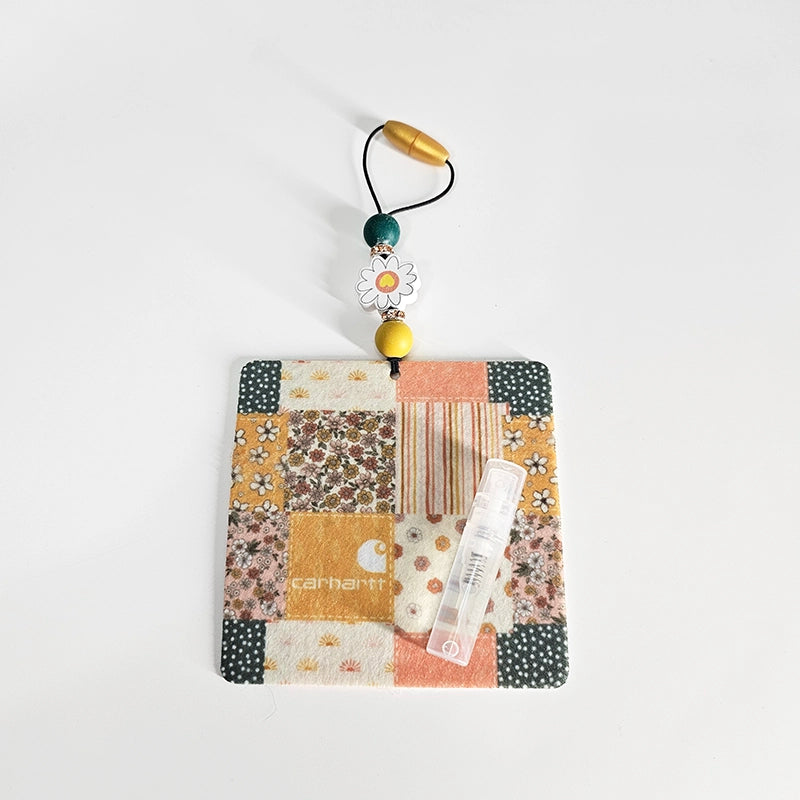 Patchwork Paradise Air Freshener - Outdoor Themed Small Spaces Hanging Diffuser