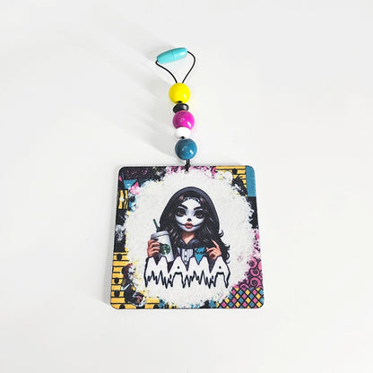 Mama Of Nightmares Air Freshener -  Rag Doll Patchwork Themed Small Spaces Hanging Diffuser - Gift For Mom