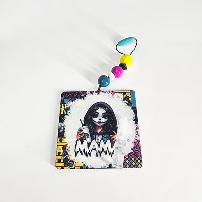 Mama Of Nightmares Air Freshener -  Rag Doll Patchwork Themed Small Spaces Hanging Diffuser - Gift For Mom