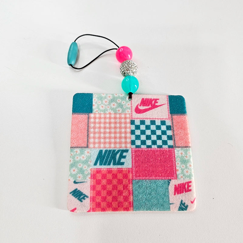 Patchwork Paradise Air Freshener – Fresh Kicks, Fresh Scents  -  Small Spaces Hanging Diffuser - Gift For Shoe Lovers