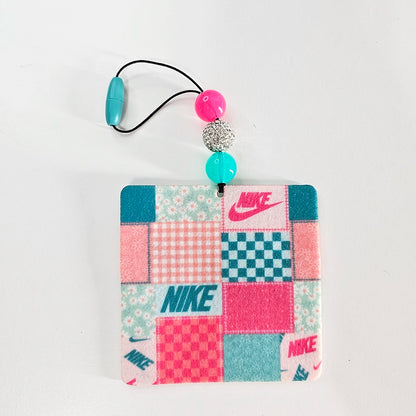 Patchwork Paradise Air Freshener – Fresh Kicks, Fresh Scents  -  Small Spaces Hanging Diffuser - Gift For Shoe Lovers