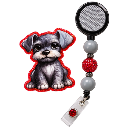 A Little Paw-sitivity | Interchangeable Puppy Badge Reel Topper & Badge Reel Set