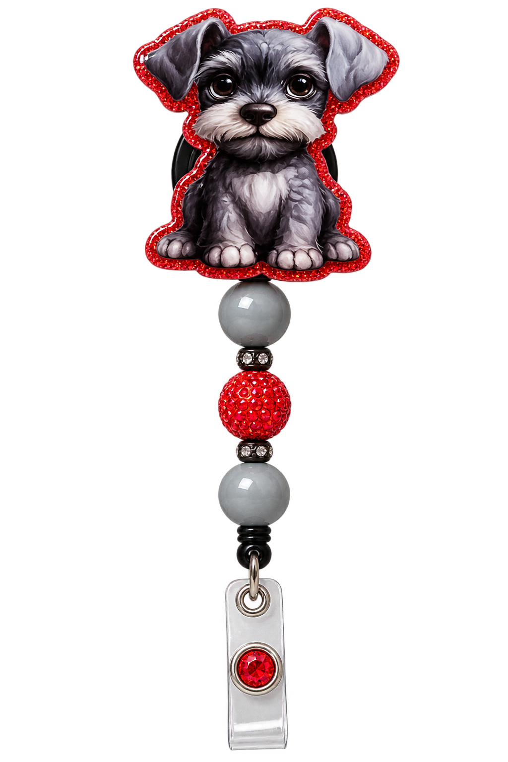 A Little Paw-sitivity | Interchangeable Puppy Badge Reel Topper & Badge Reel Set