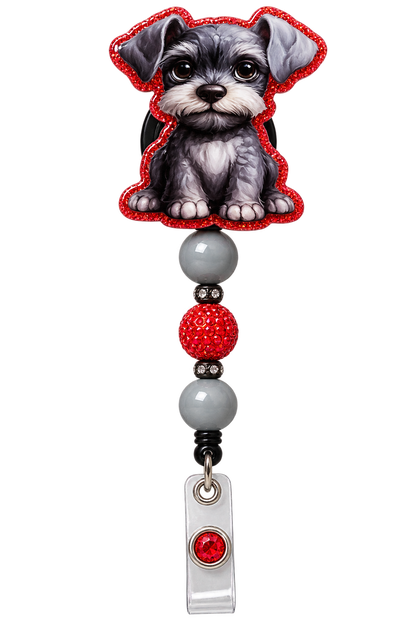 A Little Paw-sitivity | Interchangeable Puppy Badge Reel Topper & Badge Reel Set