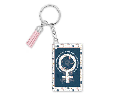 Bewitching Bond Wristlet Keychain – A Spellbinding Statement for Women's Rights- Equal Rights Lanyard