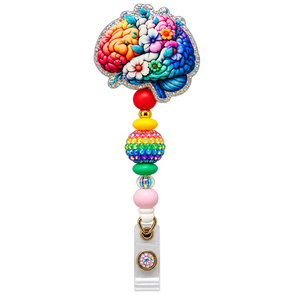Blooming Brilliant | Interchangeable Badge Reel Topper & Accessories