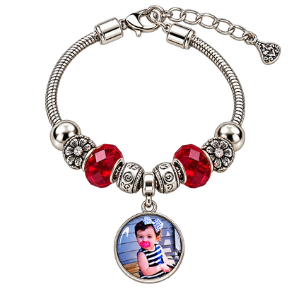 Carried With Love | Personalized Photo Charm Bracelet