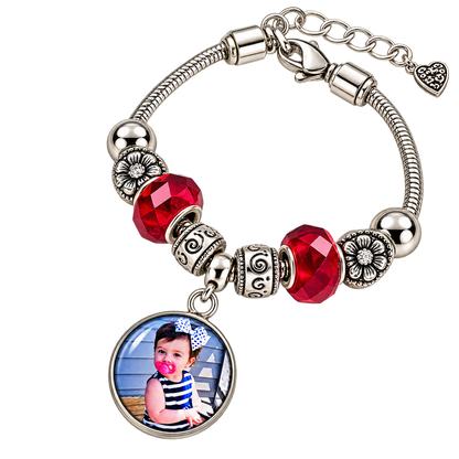 Carried With Love | Personalized Photo Charm Bracelet