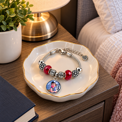 Carried With Love | Personalized Photo Charm Bracelet