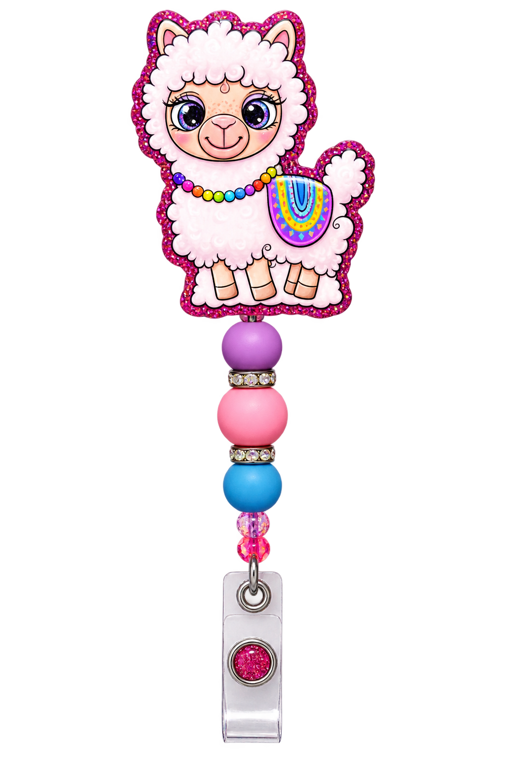 No Prob-Llama | Interchangeable Badge Reel Topper & Accessories