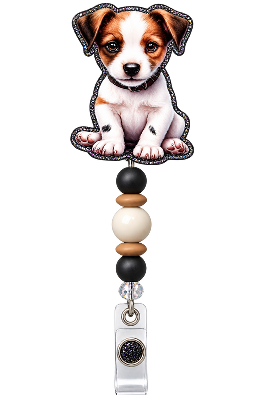 Pawsitive Vibes Only | Interchangeable Badge Reel Topper & Accessories