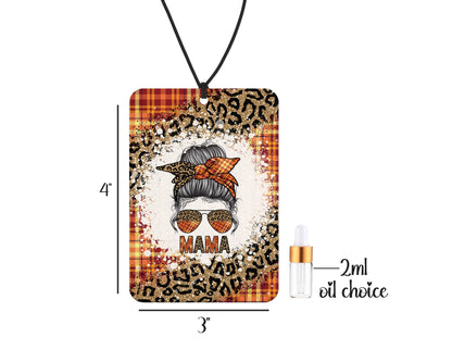 Pumpkin Spice Mom-ents Air Freshener, Hanging Small Spaces Mama Oil Diffuser, Gift For Mom