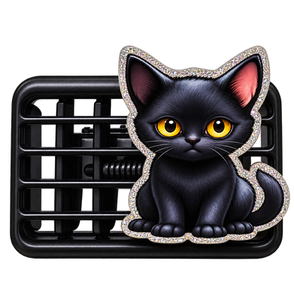 Purr-fectly Unbothered | Interchangeable Badge Reel Topper & Accessories