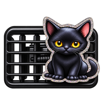 Purr-fectly Unbothered | Interchangeable Badge Reel Topper & Accessories