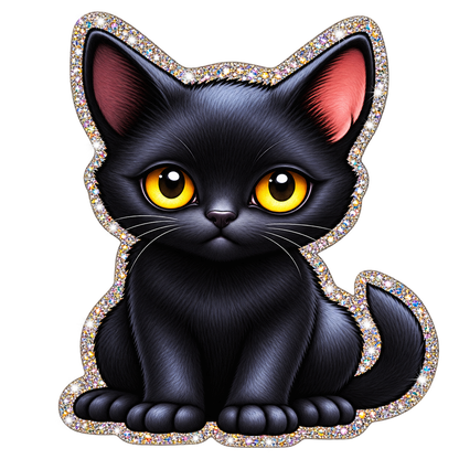 Purr-fectly Unbothered | Interchangeable Badge Reel Topper & Accessories