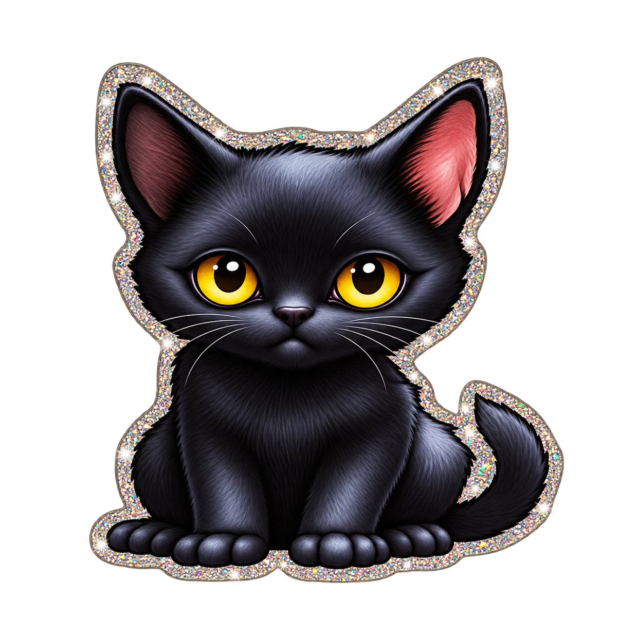 Purr-fectly Unbothered | Interchangeable Badge Reel Topper & Accessories