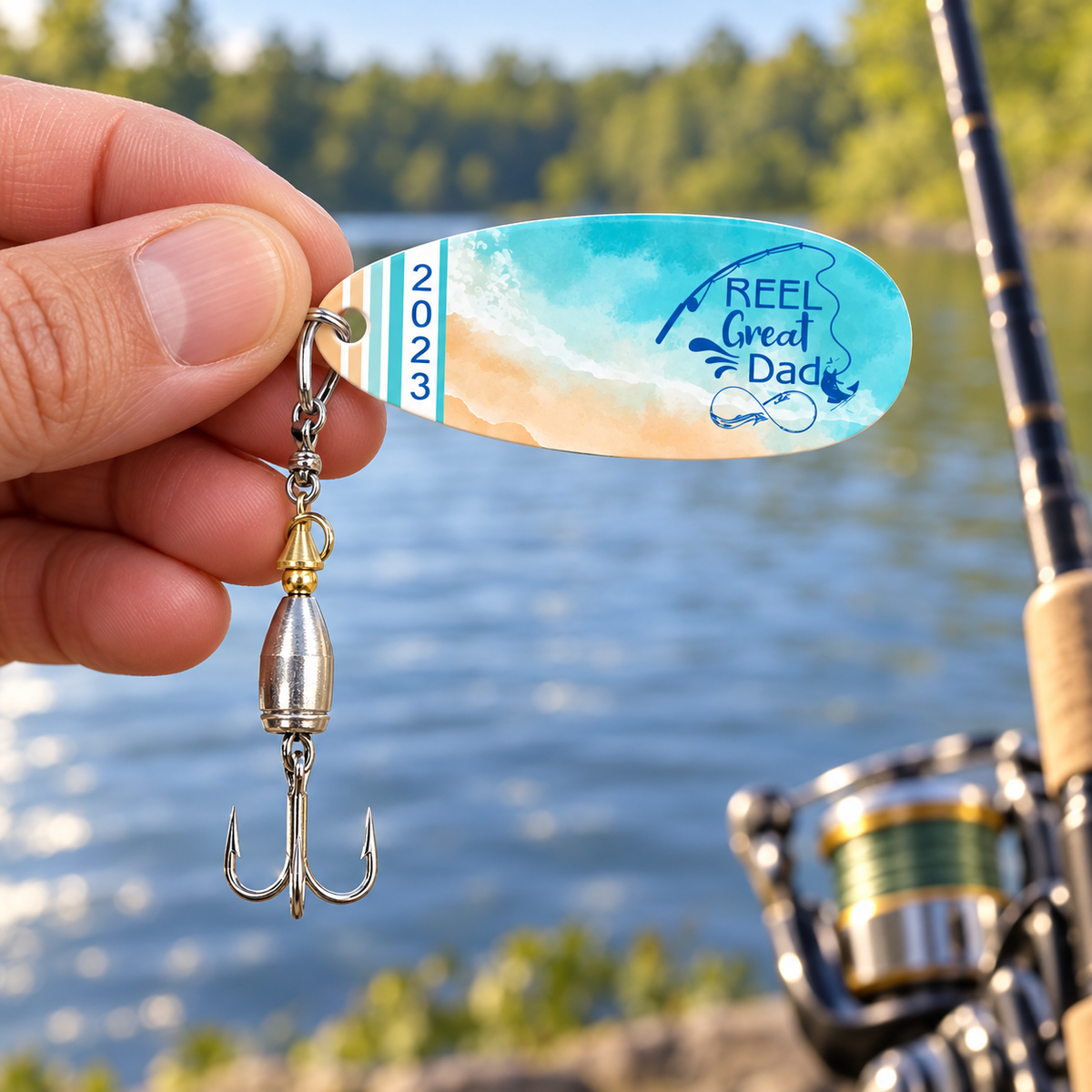Reel Great Dad | Personalized Fishing Lure