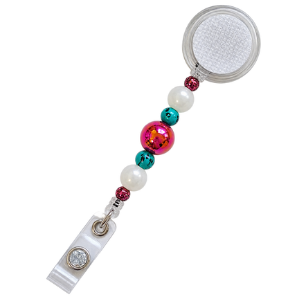 Roar Into the Workday | Dinosaur Interchangeable Badge Reel & Topper Set