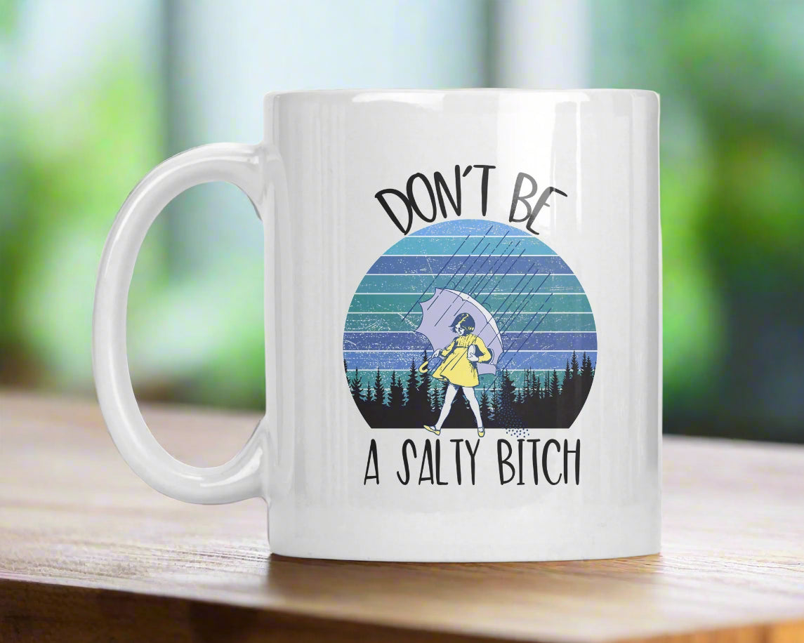 Salty Truth Mug – Sip with Sass & Speak Your Mind, Funny Coffee Cup, Sassy Gift For Hot Tea Lovers