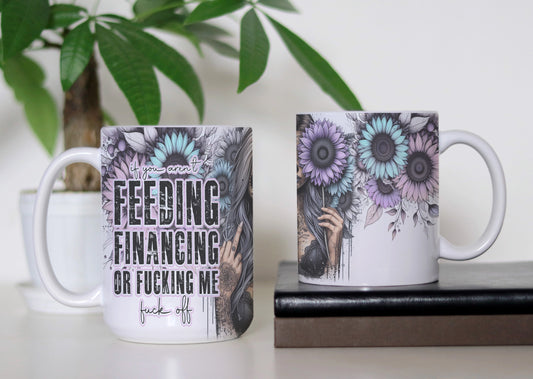 Savagely Unapologetic Mug – For Those Who Don’t Have Time for Negativity 💀 Sunflower Coffee Cup 🌻 Sassy With Attitude Mug 💀 Goth Gift For Her