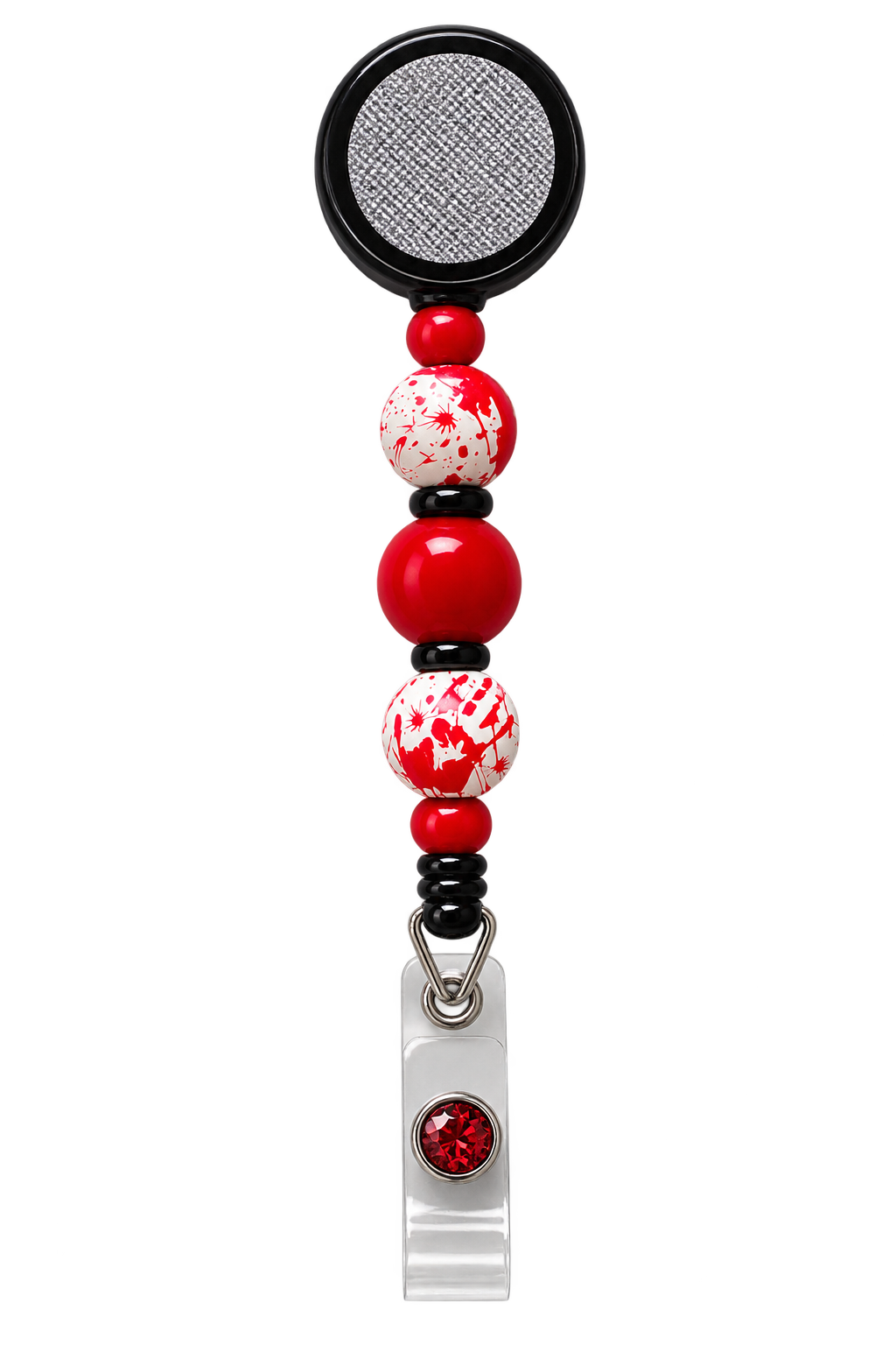 Screamin’ Through My Shift | Interchangeable Badge Reel Topper & Accessories