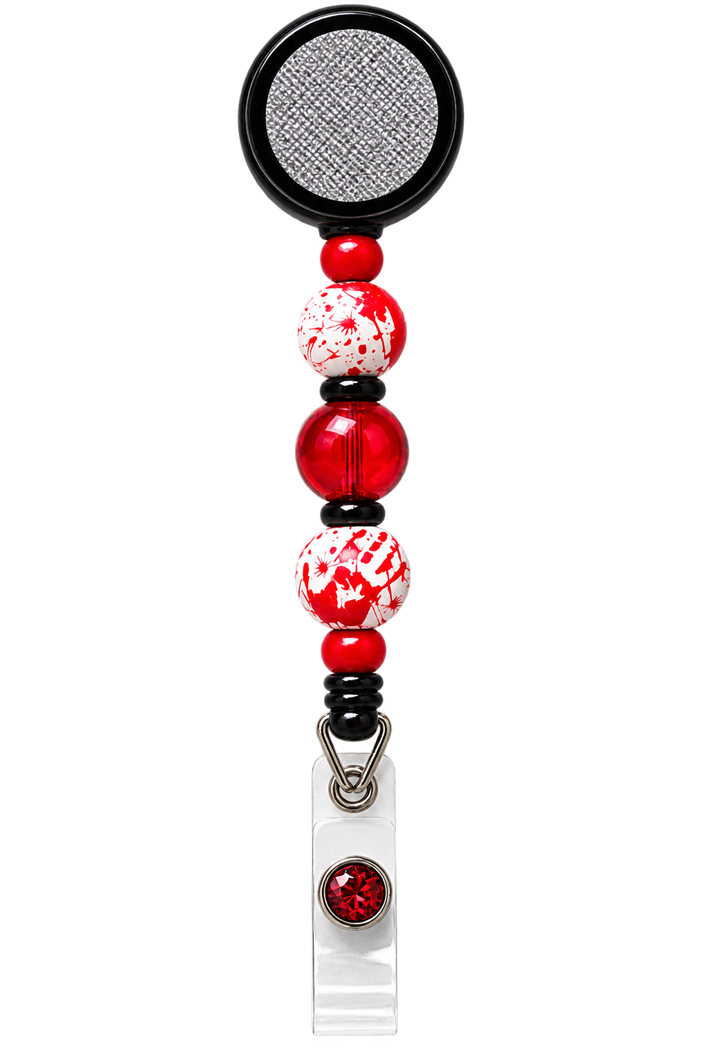 Screamin’ Through My Shift | Interchangeable Badge Reel Topper & Accessories