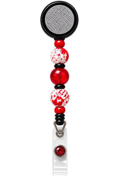 Screamin’ Through My Shift | Interchangeable Badge Reel Topper & Accessories