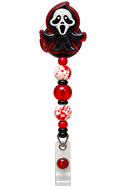 Screamin’ Through My Shift | Interchangeable Badge Reel Topper & Accessories
