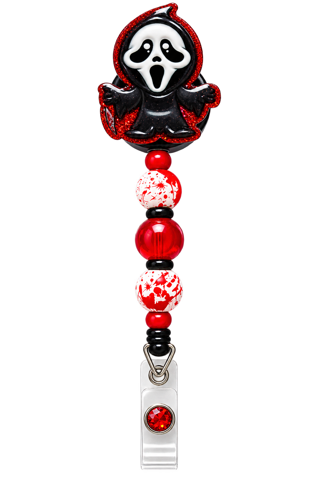 Screamin’ Through My Shift | Interchangeable Badge Reel Topper & Accessories