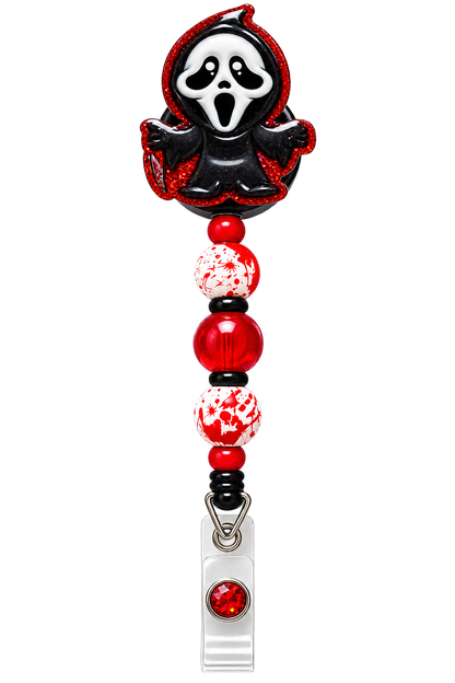 Screamin’ Through My Shift | Interchangeable Badge Reel Topper & Accessories