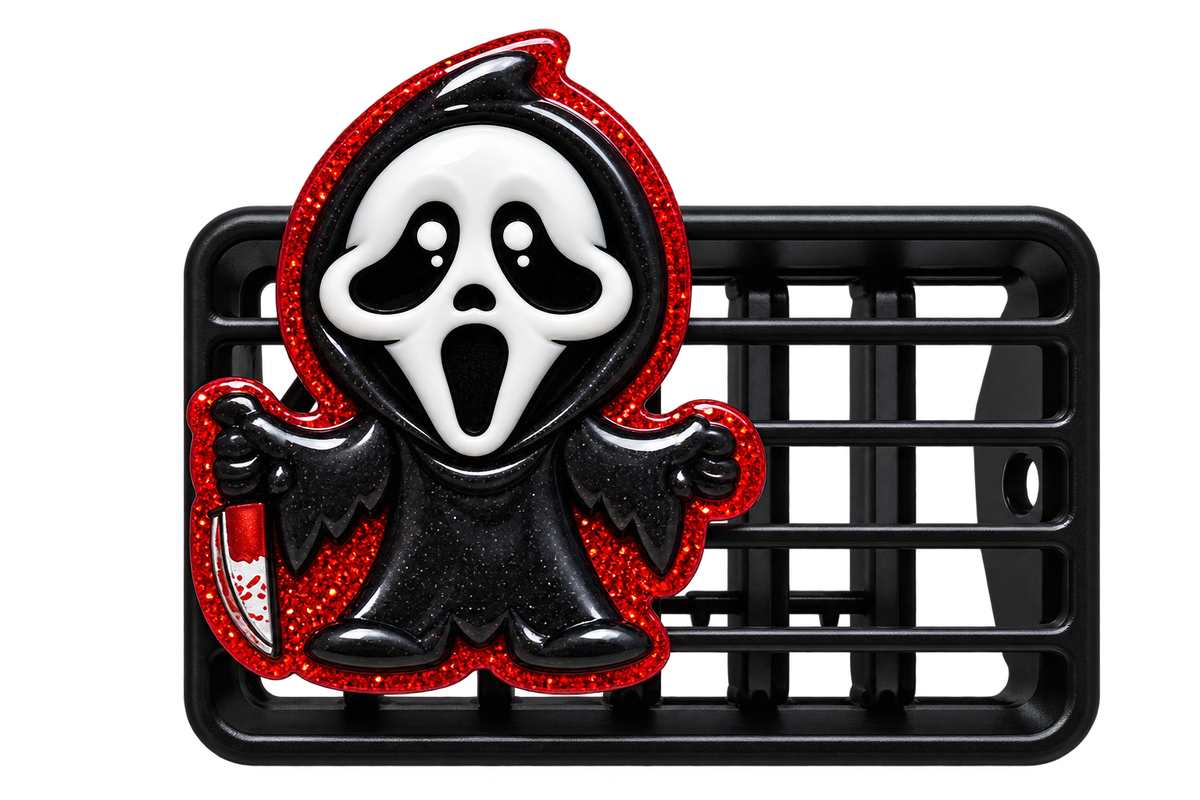 Screamin’ Through My Shift | Interchangeable Badge Reel Topper & Accessories