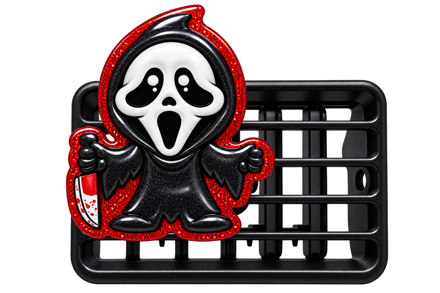 Screamin’ Through My Shift | Interchangeable Badge Reel Topper & Accessories
