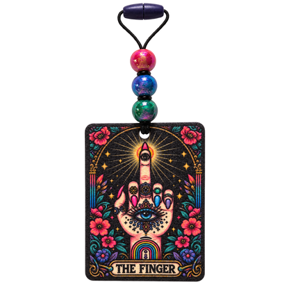 The Universe Has Spoken | Beaded Felt Air Freshener + 2 mL Fragrance Spray