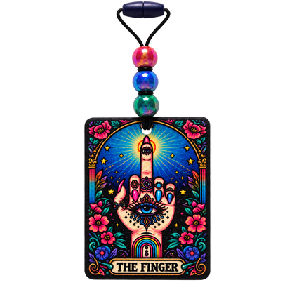 The Universe Has Spoken | Beaded Felt Air Freshener + 2 mL Fragrance Spray
