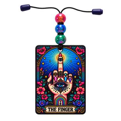 The Universe Has Spoken | Beaded Felt Air Freshener + 2 mL Fragrance Spray
