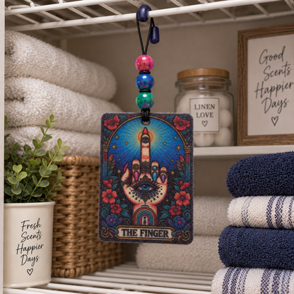The Universe Has Spoken | Beaded Felt Air Freshener + 2 mL Fragrance Spray