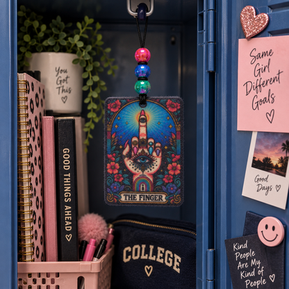 The Universe Has Spoken | Beaded Felt Air Freshener + 2 mL Fragrance Spray