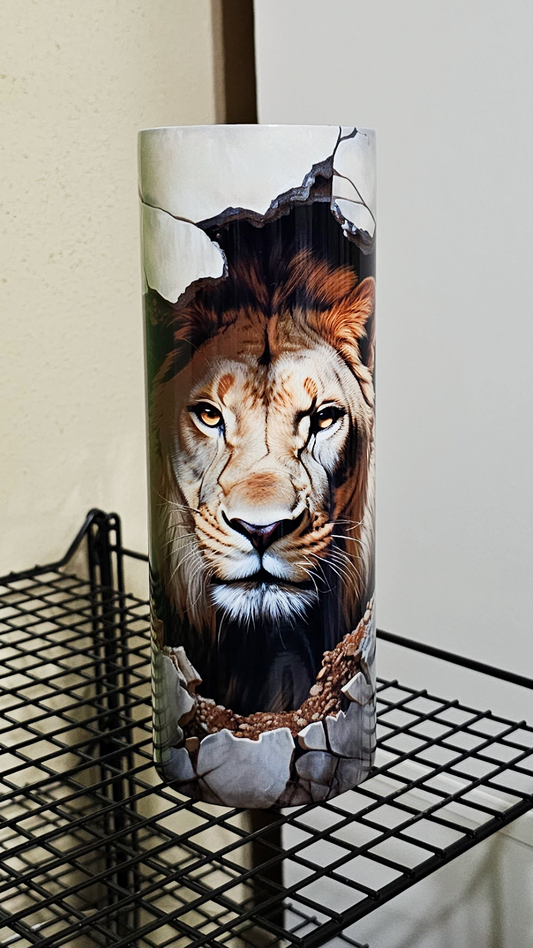 Leo Lion Tumbler Cup