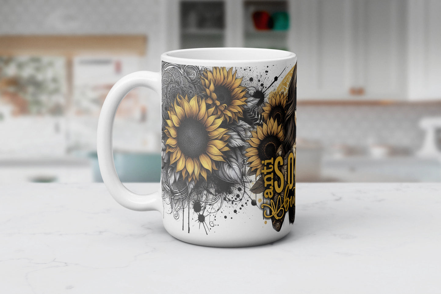 Anti Social Butterfly Mug, Coffee Cup For Introverts, Gift For Butterfly Lovers