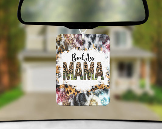 Badass Mama Air Freshener - Felt Car Freshener - Hanging Small Spaces Diffuser