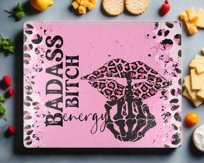 Eco-Friendly Badass Bitch Energy Cutting Board: Where Style Meets Sustainability