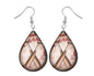 Baseball Mama Teardrop Earrings