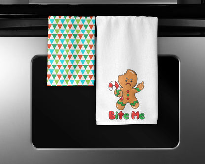 Spicy Bites Gingerbread Man Kitchen Towel Set